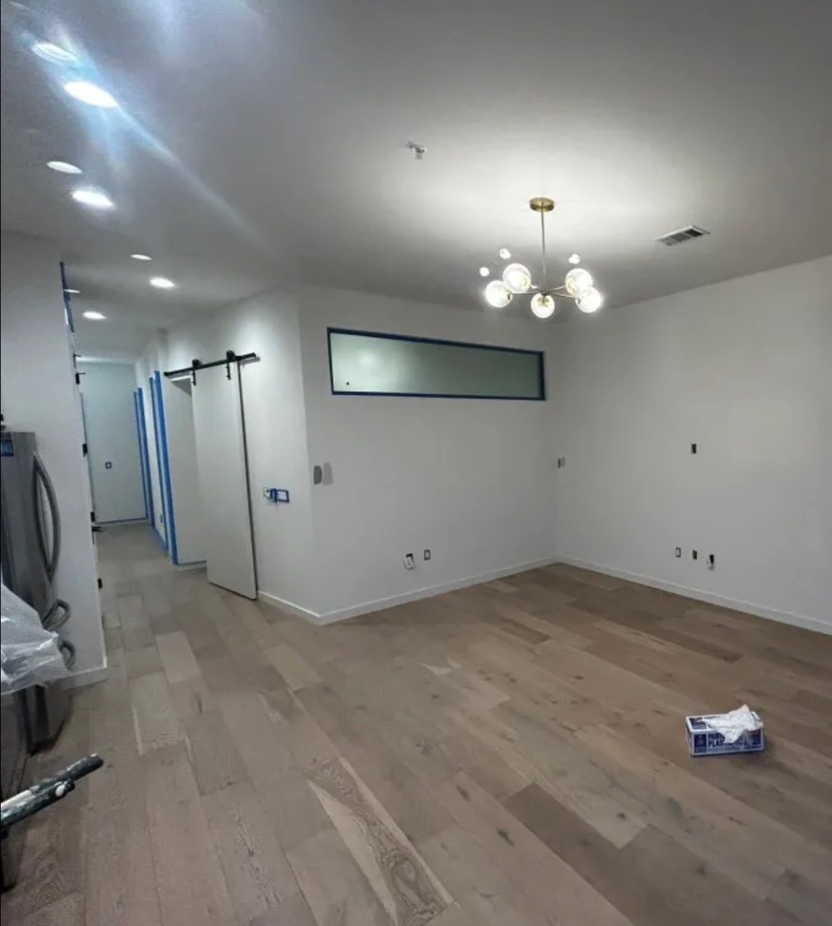 Interior painting project completed by Master's Peace Painting