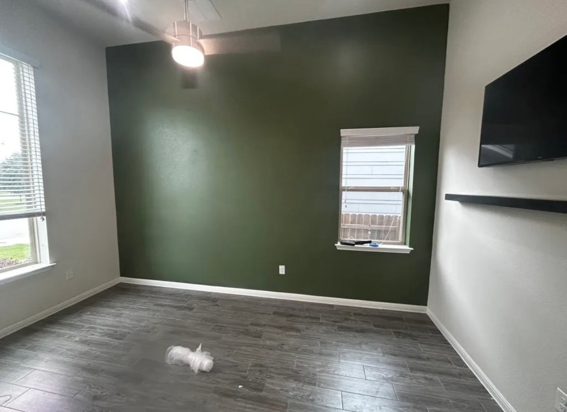 Interior painting project completed by Master's Peace Painting